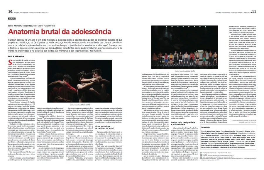 MARGE - anatomia brutal da adolescência - Paula Varanda LMDP 2019